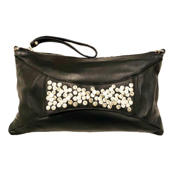 Celine Dion Women's Cadence Crossbody Leather Clutch - Picture 1 of 14
